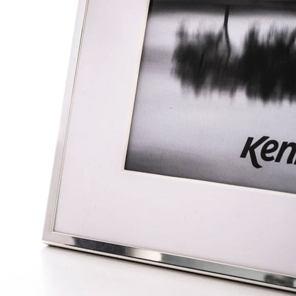 Kenro Avenue Silver Photo Frame With Mount  12X10 Inch  – Free 10X8 Photo Print