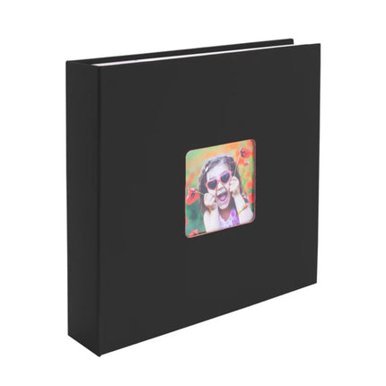 Kenro Aztec Black Minimax Photo Album –  6X4, Holds 100 Photos, Family & Everyday Memories