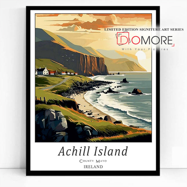 Achill Island Impressions Of Ireland Art Series