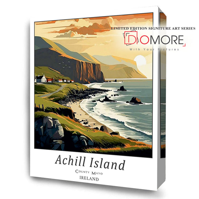 Achill Island Impressions Of Ireland Art Series