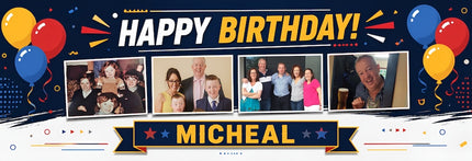 Its a 21st Photo Kind Of Birthday Party Personalised Banner