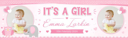 Its A ! Welcome Home Personalised Photo Banner