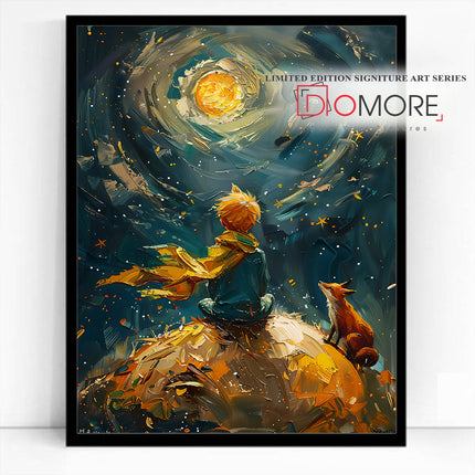 Beneath The Lunar Light  Bedroom Wall Art For Kids