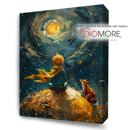 Beneath The Lunar Light  Bedroom Wall Art For Kids