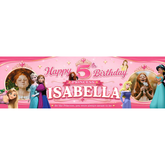 Im a Princess Personalised Photo Banner