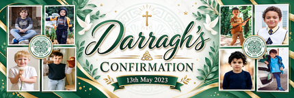 Celebrating A Special Confirmation Personalised Photo Banner