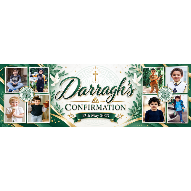 Celebrating A Special Confirmation Personalised Photo Banner