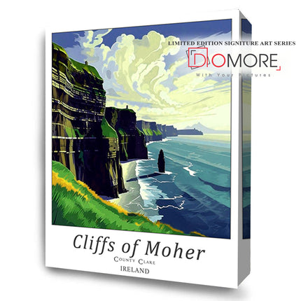 Cliffs Of Moher Close Up Impressions Of Ireland Art Series