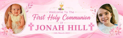 My Way First Holy Communion Personalised Banner