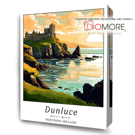 Dunluce Castle Impressions Of Ireland Art Series