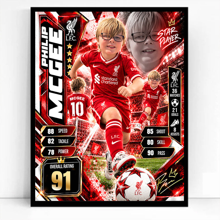 FIFA Icon Pro Personalised Football Card 2026