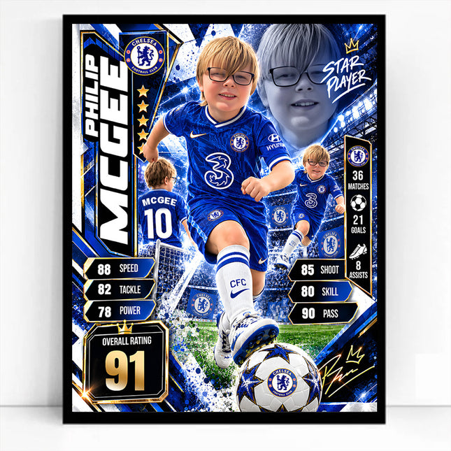 FIFA Icon Pro Personalised Football Card 2026