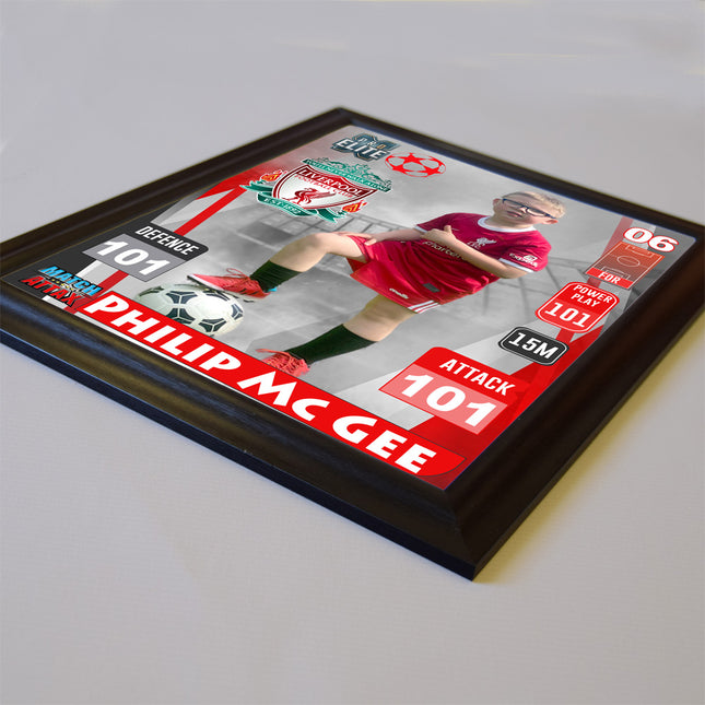 Pro Elite Match Attax Personalised Football Card