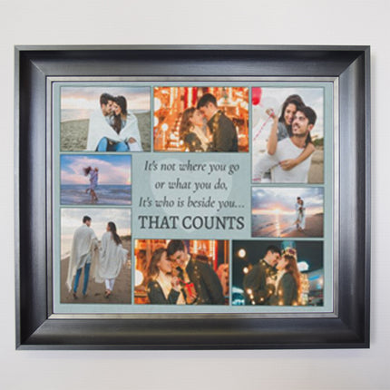 Counting Memories Framed Photo Collage