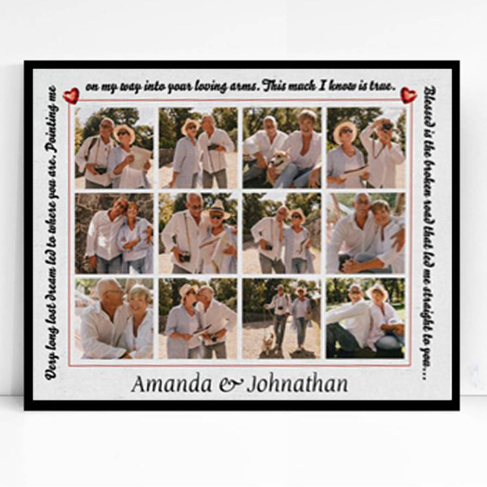 Love In The Air And All Around Framed Photo Collage