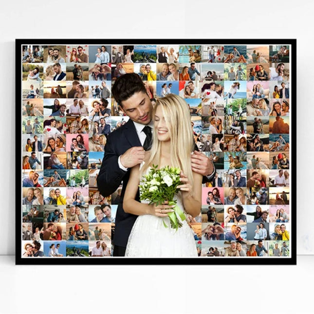 Just Us Framed Photo Montage In Memories