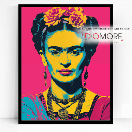 Frida Kahlo Pop Art FusionVista Exclusive Art Series