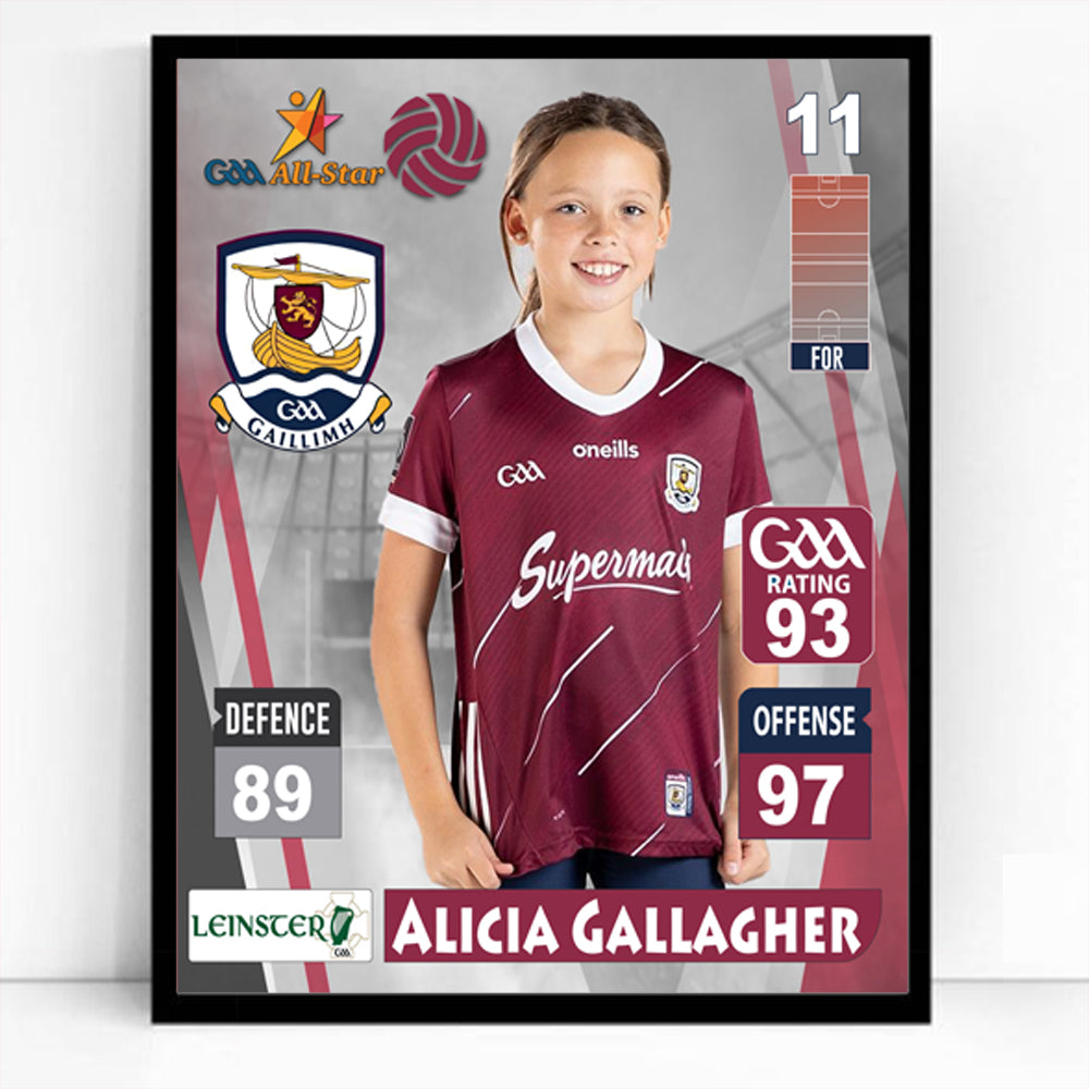 Gaa Figure GAA AllStar Power Play Personalised Football Card | Domore.ie – Do More ...
