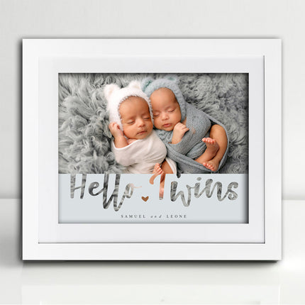 Hello Twins New Arrival Wall Art