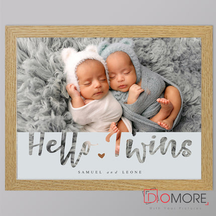 Hello Twins New Arrival Wall Art