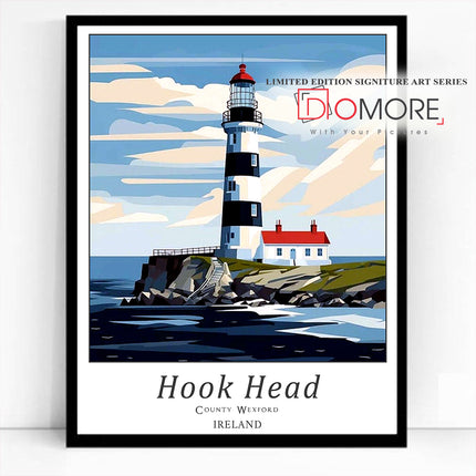 Hookhead Lighthouse Impressions Of Ireland Art Series