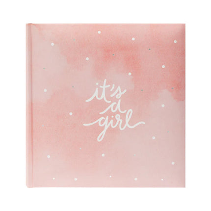 Kenro Its A Girl Photo Album -  Baby Memories,   6x4 Holds 200 Photos
