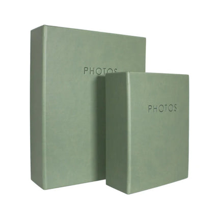 Kenro Green Kington Slip Photo Album - 6X4, Holds 200 Photos