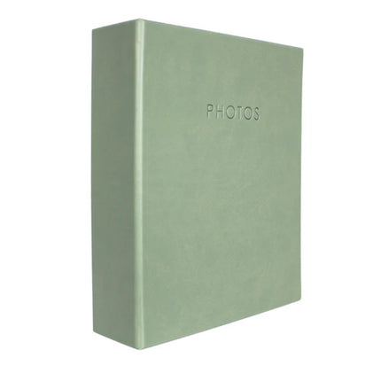Kenro Green Kington Slip Photo Album - 6X4, Holds 200 Photos