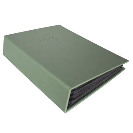 Kenro Green Kington Slip Photo Album - 6X4, Holds 200 Photos