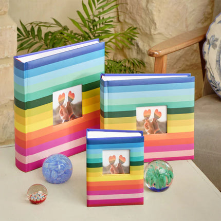 Kenro Rainbow Minimax Photo Album - 6X4, Holds 100 Photos
