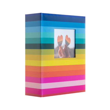 Kenro Rainbow Minimax Photo Album - 6X4, Holds 100 Photos
