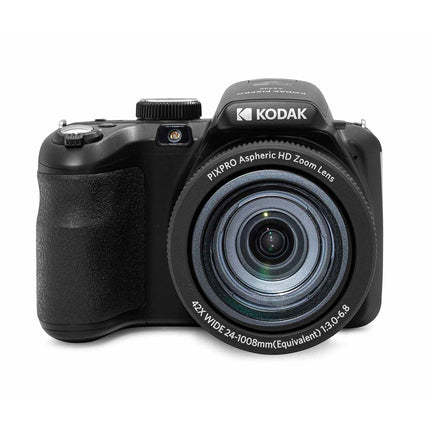 Kodak PIXPRO AZ425 Digital Camera Bundle – 20MP, 42x Optical Zoom, Case, Extra Battery & SD Card