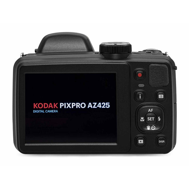 Kodak PIXPRO AZ425 Digital Camera Bundle – 20MP, 42x Optical Zoom, Case, Extra Battery & SD Card