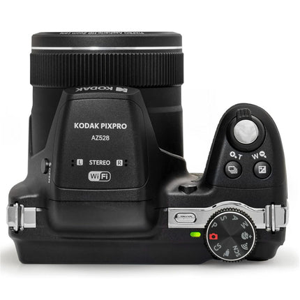 Kodak PIXPRO AZ528 Digital Camera Bundle – 52x Optical Zoom, 16MP, Case, Extra Battery & SD Card