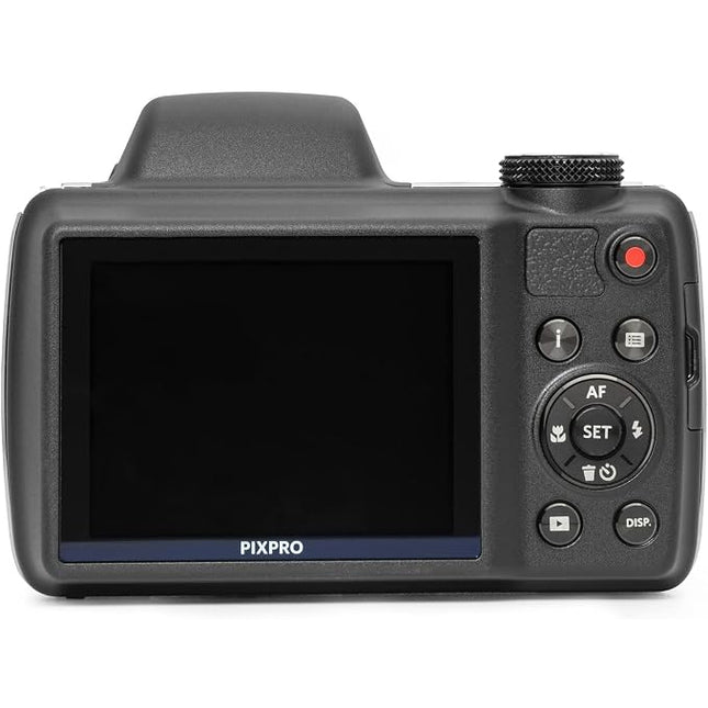 Kodak PIXPRO AZ528 Digital Camera Bundle – 52x Optical Zoom, 16MP, Case, Extra Battery & SD Card