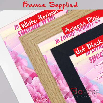 Loving Wife Memorial Framed Print