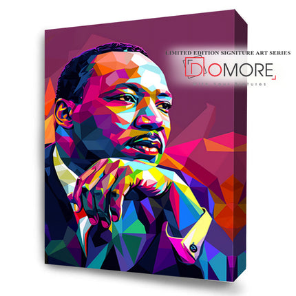 Martin Luther King Abstract FusionVista Exclusive Art Series