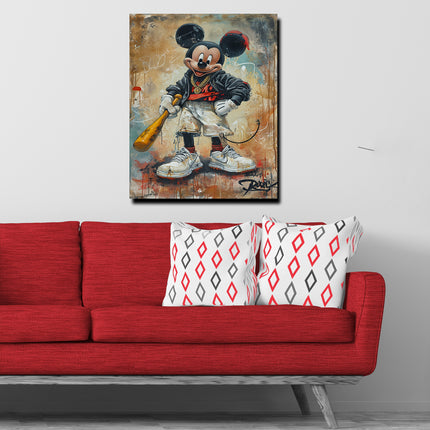 Mickey's Home Run Hustle  FusionVista Exclusive Art Series