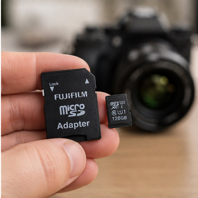 Fujifilm 128GB microSDXC Memory Card Class 10 UHS-I U3 V30 4K