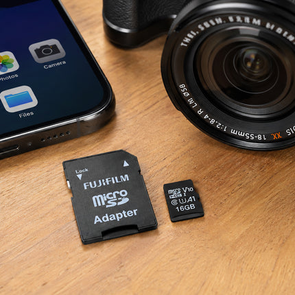 Fujifilm 16GB microSDHC Class 10 UHS-I Memory Card High Speed