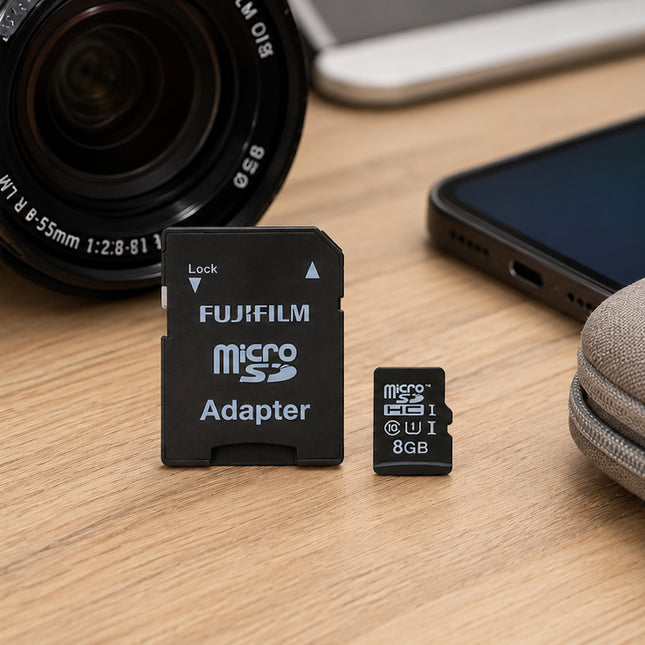 Fujifilm 8GB microSDHC Class 10 UHS-I Memory Card  High Speed