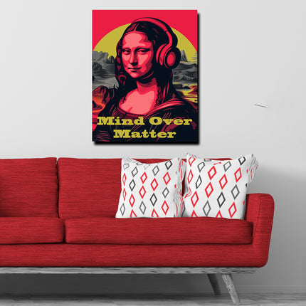 Mind Over Matter Mona Lisa FusionVista Motivation Art Series