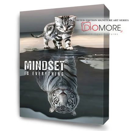 Mindset Is Everything FusionVista Motivation Art Series