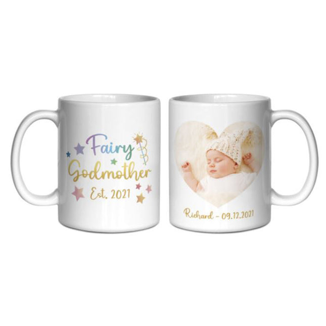 Blessed to Have You as My Godmother Personalised Photo Mug