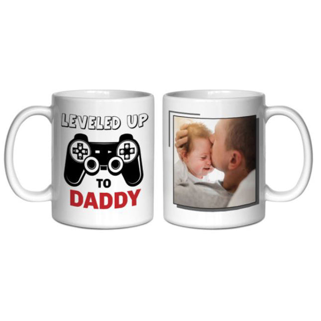 Level Up Dads First Personalised Mug