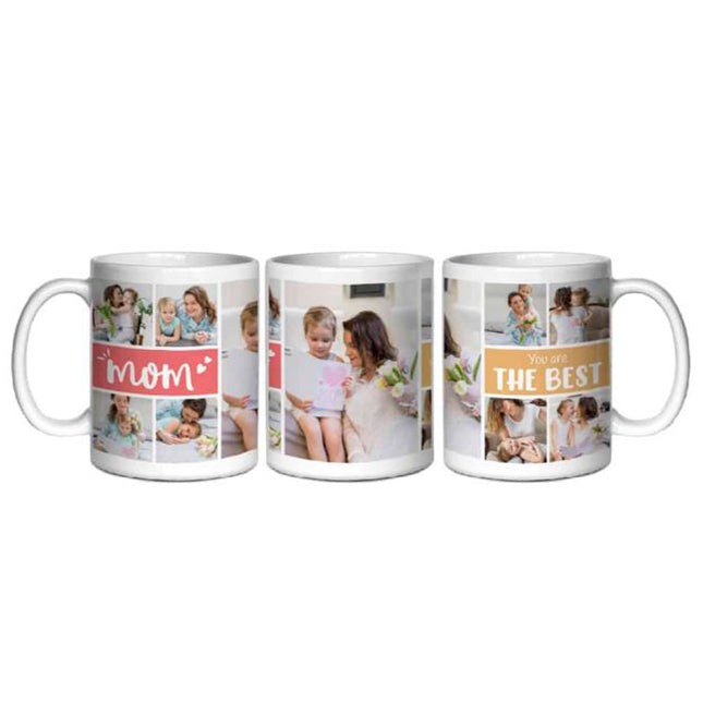 Queen Mum, Reigning with Love! Personalised Photo Mug