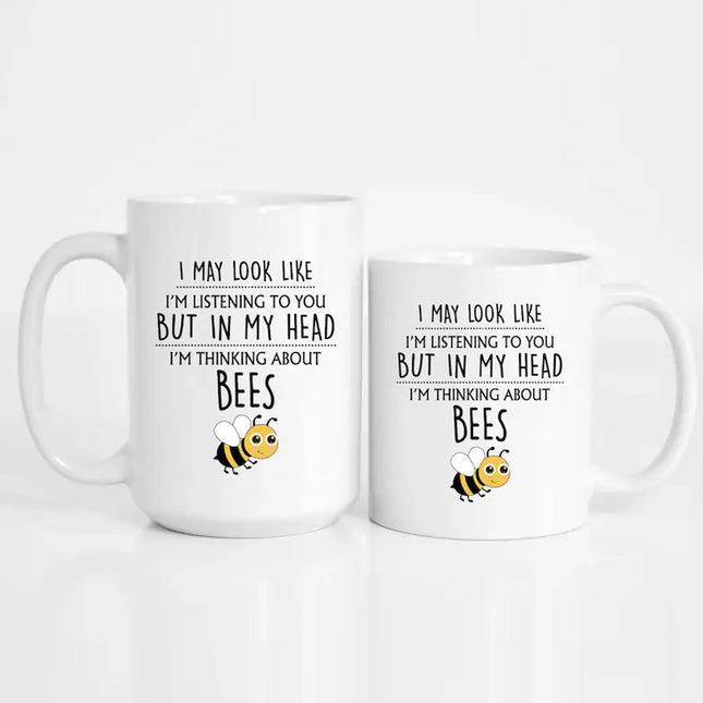 I'm Thinking About Bee's' Personalised Mug