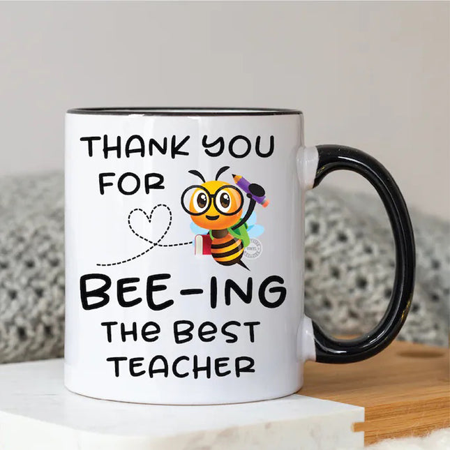Thank You for 'Bee'-ing the Best Teacher! Personalised Mug