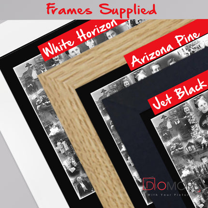 My Monochrome Family Framed Photo Collage