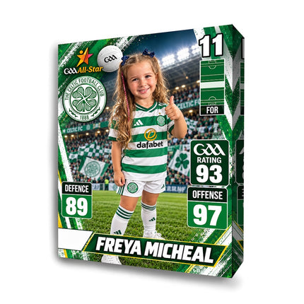 Pro Elite Match Attax Personalised Football Card